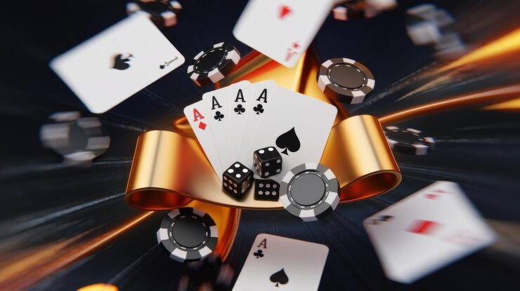 Live dealer at Lightning Roulette table